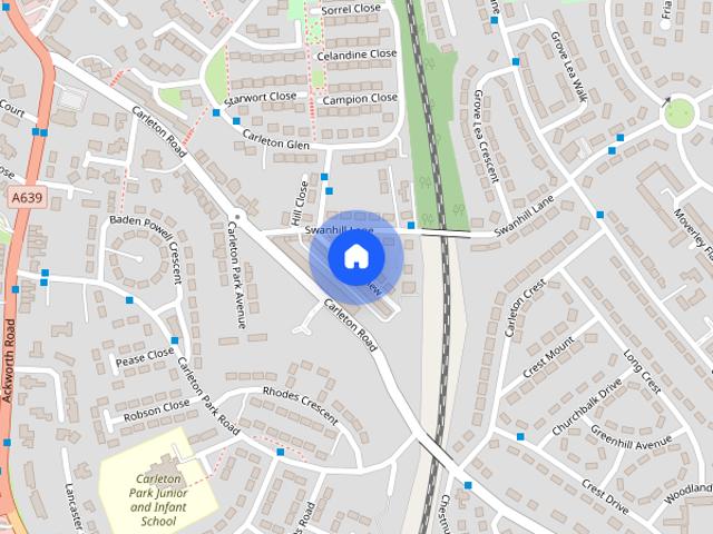 2 bedroom terraced house to rent