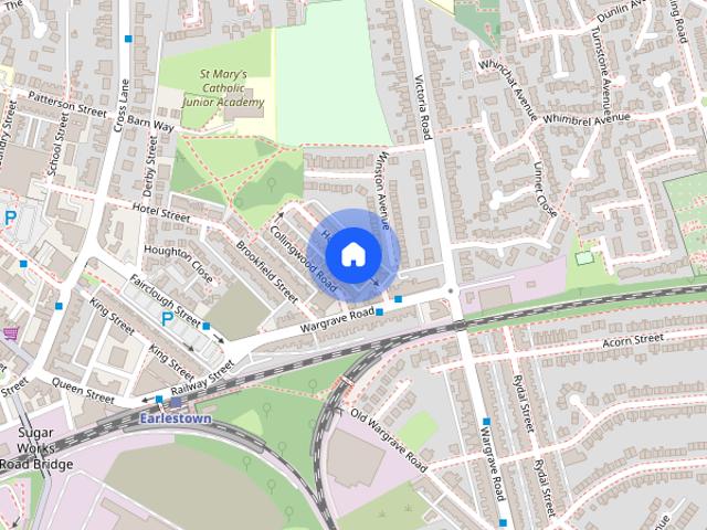 2 bedroom terraced house to rent