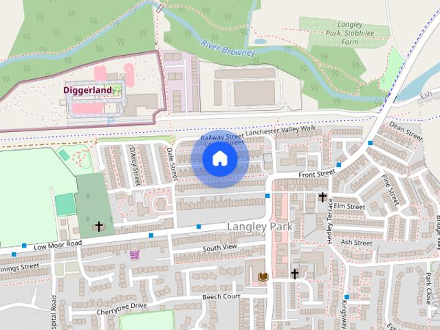 2 bedroom terraced house to rent