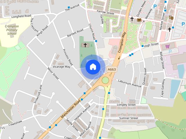 2 bedroom terraced house to rent