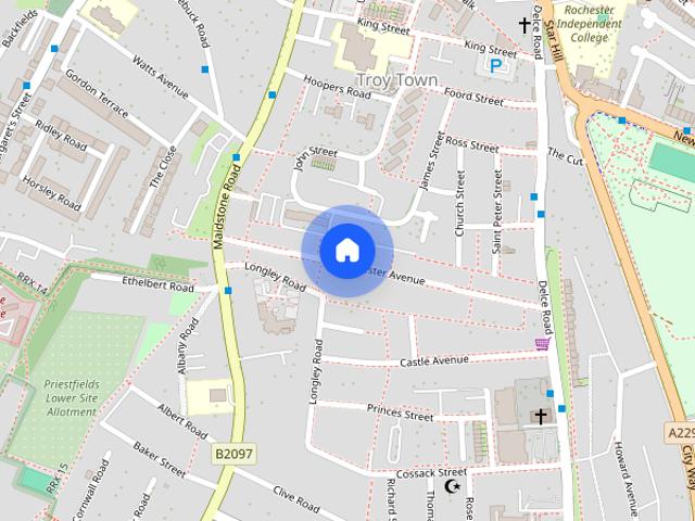 2 bedroom terraced house to rent
