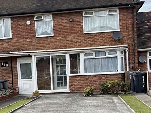 2 Bedroom Terraced House To Rent In Brownfield Road, Birmingham, B34