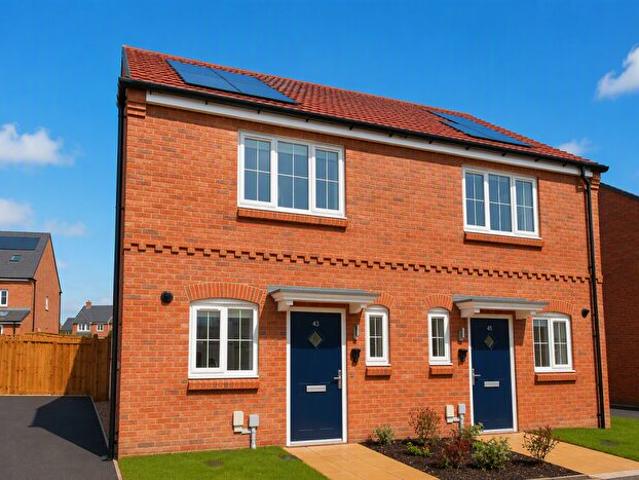 2 Bedroom Terraced House To Rent In Braun Road, Houlton, Rugby, Warwickshire, CV23