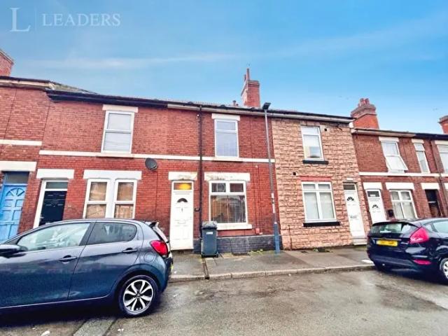 2 Bedroom Terraced House To Rent In Etwall Street, DE22