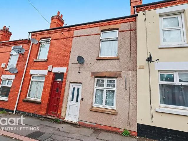 2 Bedroom Terraced House To Rent In Leopold Road, Coventry, CV1