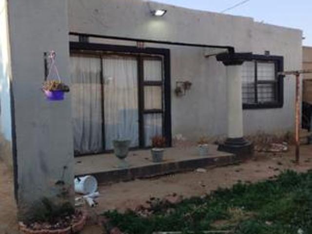 2 bedroomed house on the market in t.