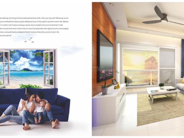 2 BHK Apartment in Chicalim for resale Goa. The reference number is 19584481