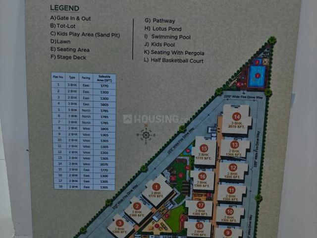 2 BHK Apartment in Ameenpur for resale Sangareddy. The reference number is 21332092
