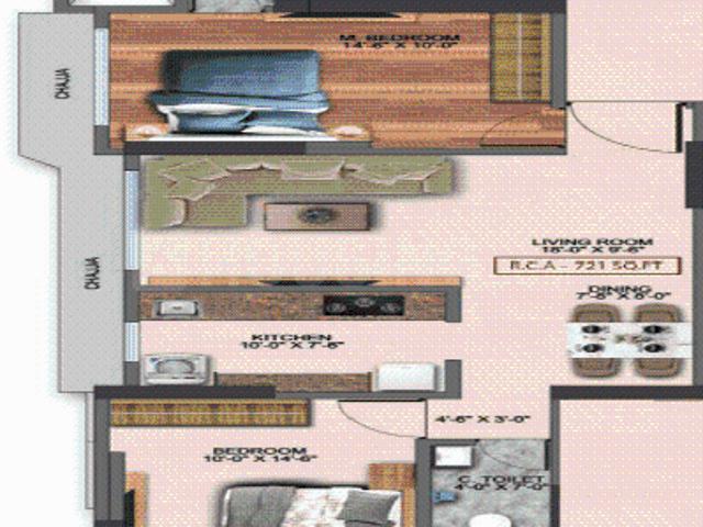 2 BHK Apartment in Andheri East for resale Mumbai. The reference number is 20948593