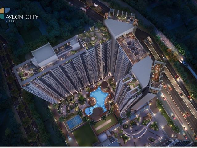 2 BHK Apartment in Airoli for resale Navi Mumbai. The reference number is 19557547