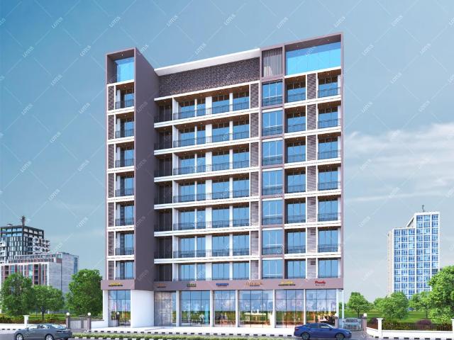 2 BHK Apartment in Airoli for resale Navi Mumbai. The reference number is 19932048