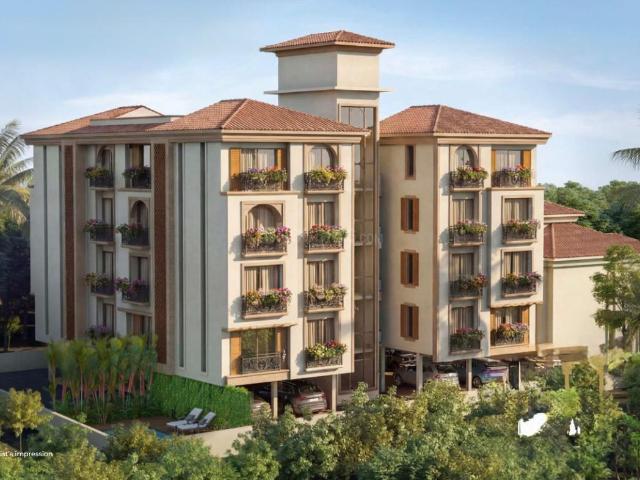 2 BHK Apartment in Arpora for resale Goa. The reference number is 21044560