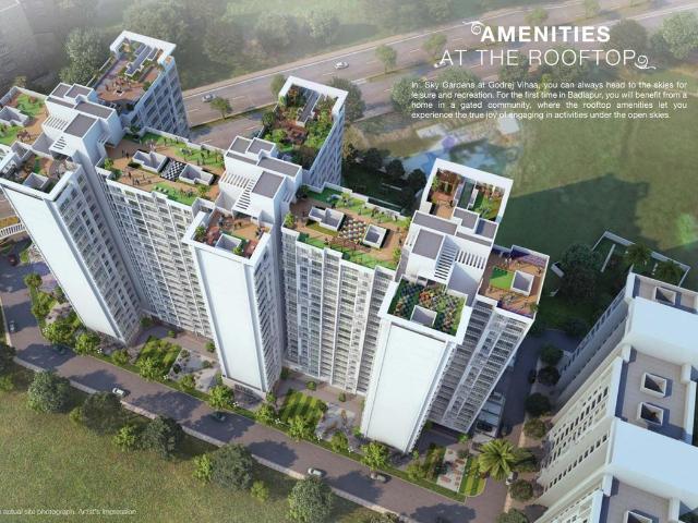 2 BHK Apartment in Badlapur East for rent Badlapur. The reference number is 20573399