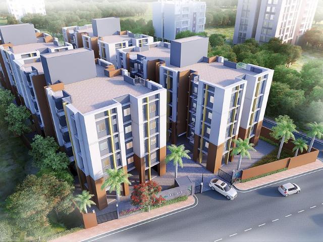 2 BHK Apartment in Barasat for rent Kolkata. The reference number is 21199564