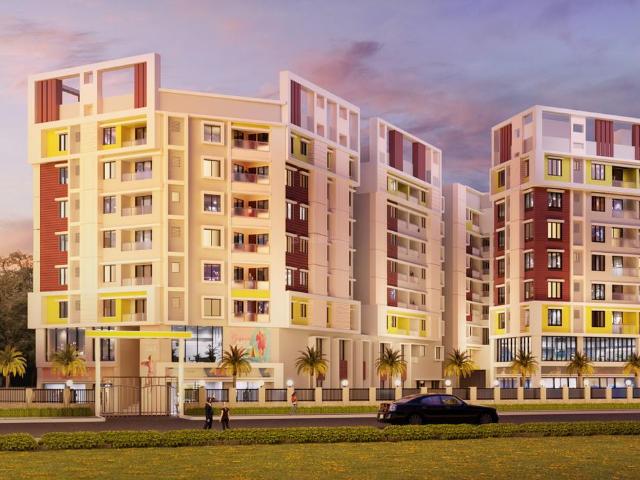 2 BHK Apartment in Barasat for resale Kolkata. The reference number is 18886759