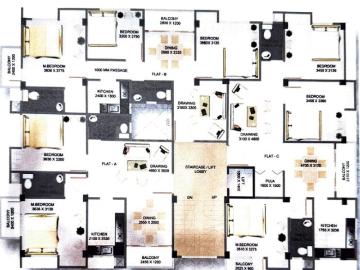 2 BHK Apartment in Bhetapara for resale Guwahati. The reference number is 19692845