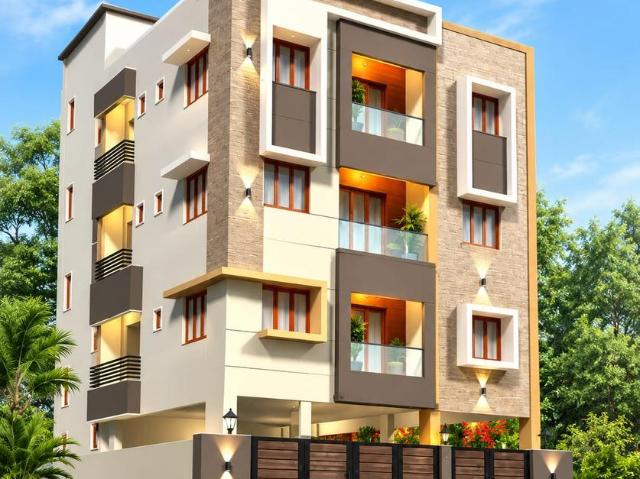 2 BHK Apartment in Gerugambakkam for resale Chennai. The reference number is 21227499