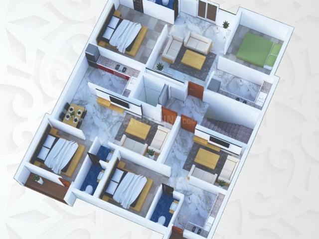 2 BHK Apartment in Guduvancheri for resale Chennai. The reference number is 21316439