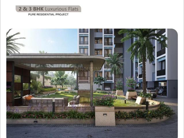 2 BHK Apartment in Dindoli for resale Surat. The reference number is 17084294