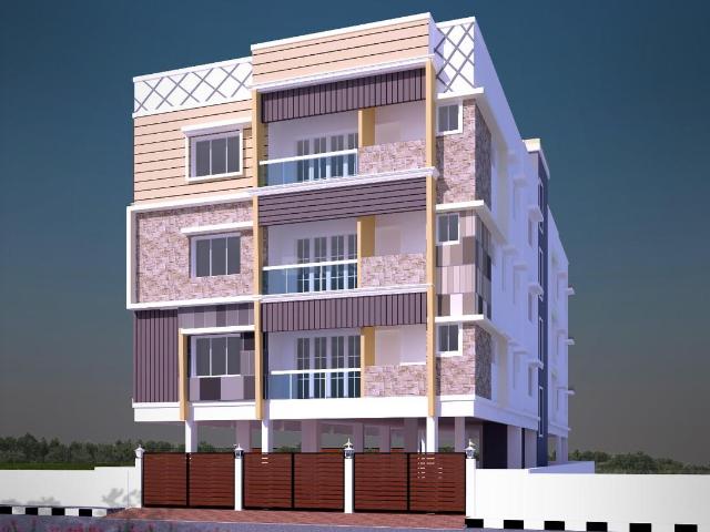 2 BHK Apartment in Ekkatuthangal for resale Chennai. The reference number is 20267546
