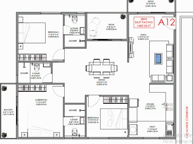2 BHK Apartment in K R Puram for resale Bengaluru. The reference number is 20717001