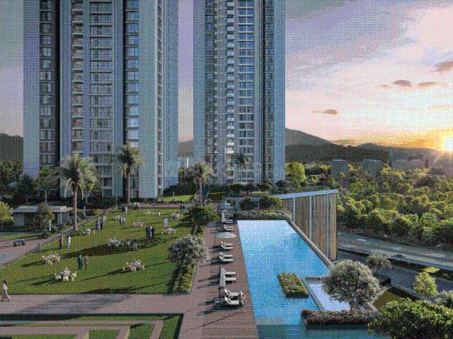 2 BHK Apartment in Kolshet for resale Thane. The reference number is 21153480