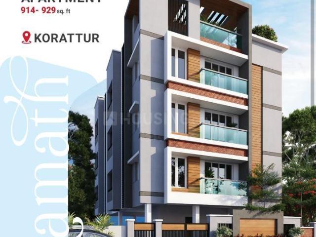 2 BHK Apartment in Korattur for resale Chennai. The reference number is 17989085
