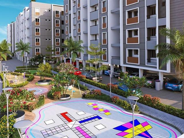 2 BHK Apartment in Kattupakkam for resale Chennai. The reference number is 20338042