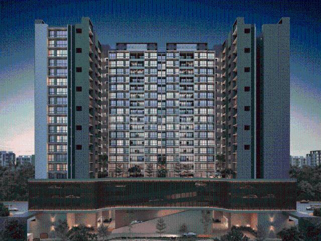 2 BHK Apartment in Kalamboli for resale Navi Mumbai. The reference number is 20034533