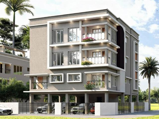 2 BHK Apartment in Kalikapur, EM Bypass for resale Kolkata. The reference number is 19836615