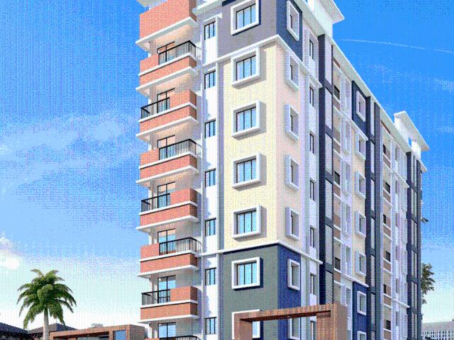 2 BHK Apartment in Kamalgazi for resale Kolkata. The reference number is 17247829