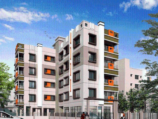2 BHK Apartment in Kamalgazi for resale Kolkata. The reference number is 20797355