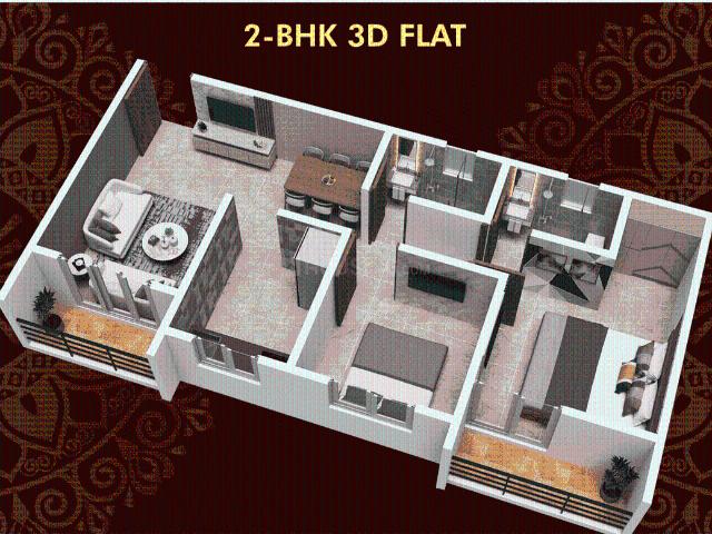 2 BHK Apartment in Kashele for resale Thane. The reference number is 20650761