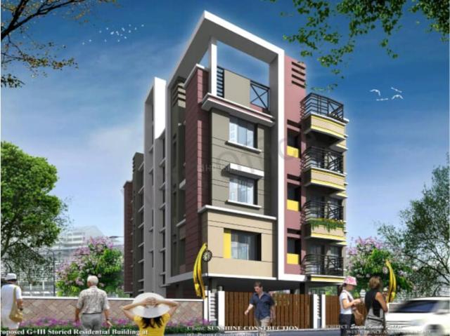 2 BHK Apartment in Keshtopur for resale Kolkata. The reference number is 10211910