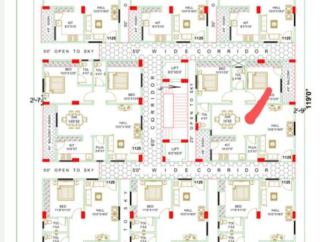 2 BHK Apartment in Kistareddypet for resale Sangareddy. The reference number is 11923689