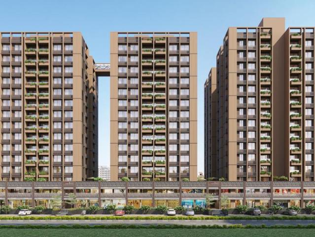 2 BHK Apartment in Kudasan for resale Gandhinagar. The reference number is 21016858