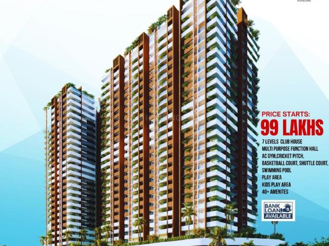 2 BHK Apartment in Kukatpally for resale Hyderabad. The reference number is 17670699