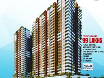2 BHK Apartment in Kukatpally for resale Hyderabad. The reference number is 17671114