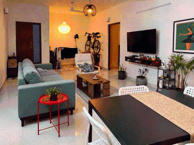 2 BHK Apartment in Indira Nagar for rent Bengaluru. The reference number is 21199605