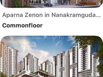 2 BHK Apartment in Manikonda for resale Hyderabad. The reference number is 19672766