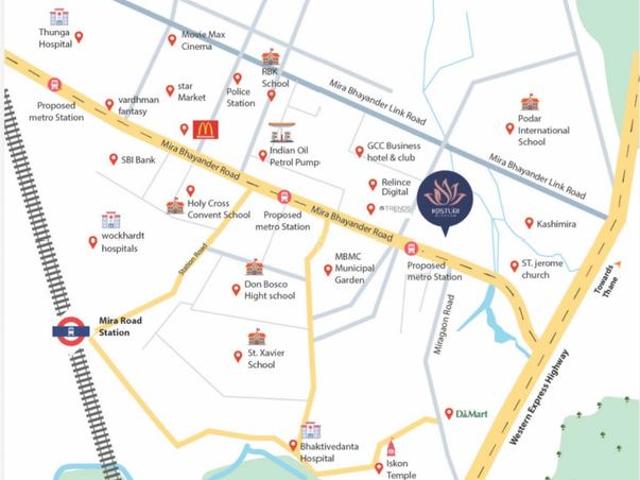 2 BHK Apartment in Mira Road East for resale Mira Bhayandar. The reference number is 18466134