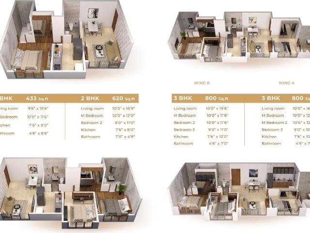 2 BHK Apartment in Mira Road East for resale Mira Bhayandar. The reference number is 20192649