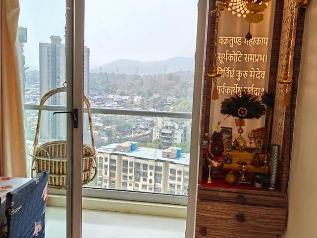 2 BHK Apartment in Mulund West for rent Mumbai. The reference number is 19724959