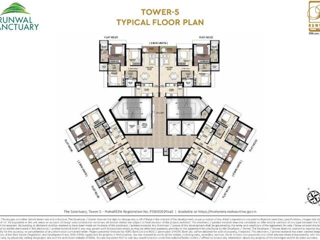 2 BHK Apartment in Mulund West for resale Mumbai. The reference number is 10825026