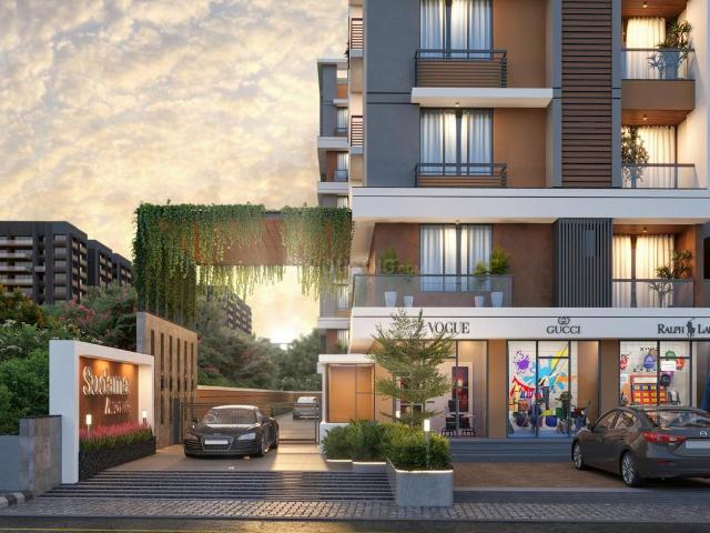2 BHK Apartment in Nana Chiloda for resale Ahmedabad. The reference number is 18035227
