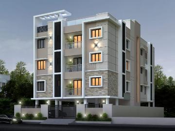 2 BHK Apartment in Nanganallur for resale Chennai. The reference number is 20049486