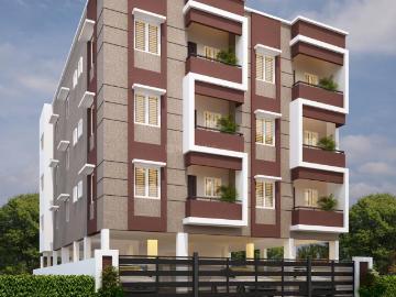 2 BHK Apartment in Nanmangalam for resale Chennai. The reference number is 19079526