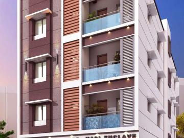 2 BHK Apartment in Nanmangalam for resale Chennai. The reference number is 20527343