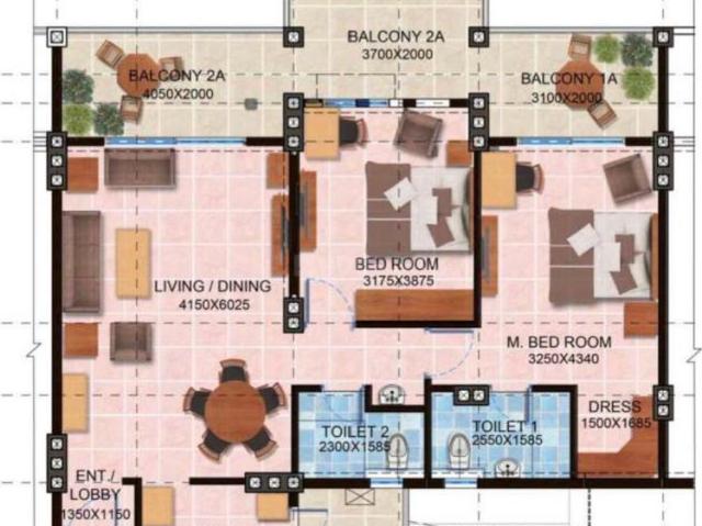 2 BHK Apartment in Narela for rent New Delhi. The reference number is 17677547