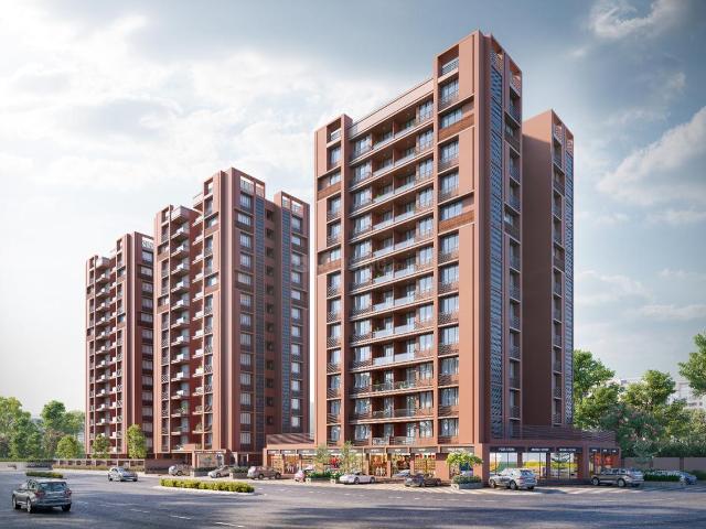 2 BHK Apartment in New Maninagar for resale Ahmedabad. The reference number is 21258052